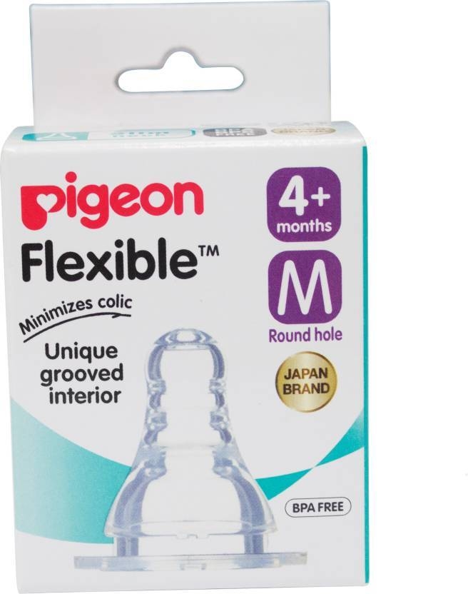 Pigeon Peristaltic Nipple Medium 2PCS 88011