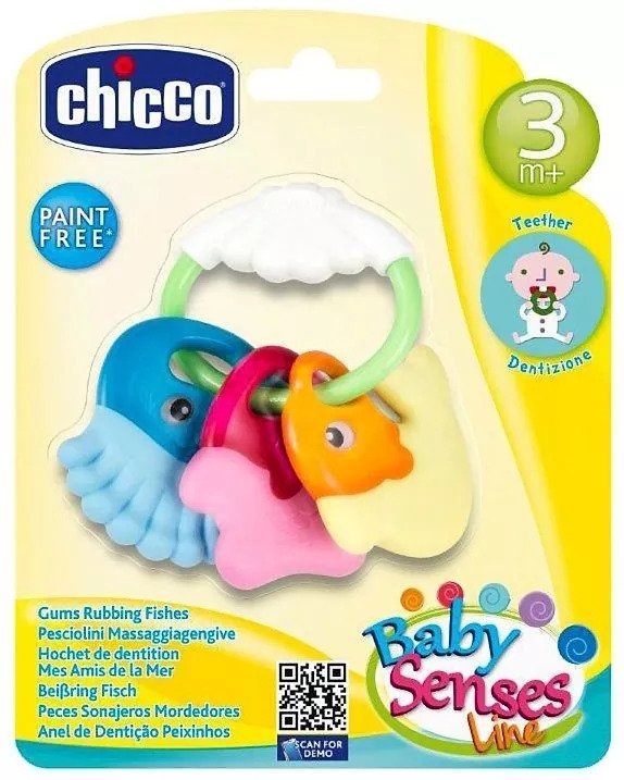 Chicco Gums Rubbing Fishes