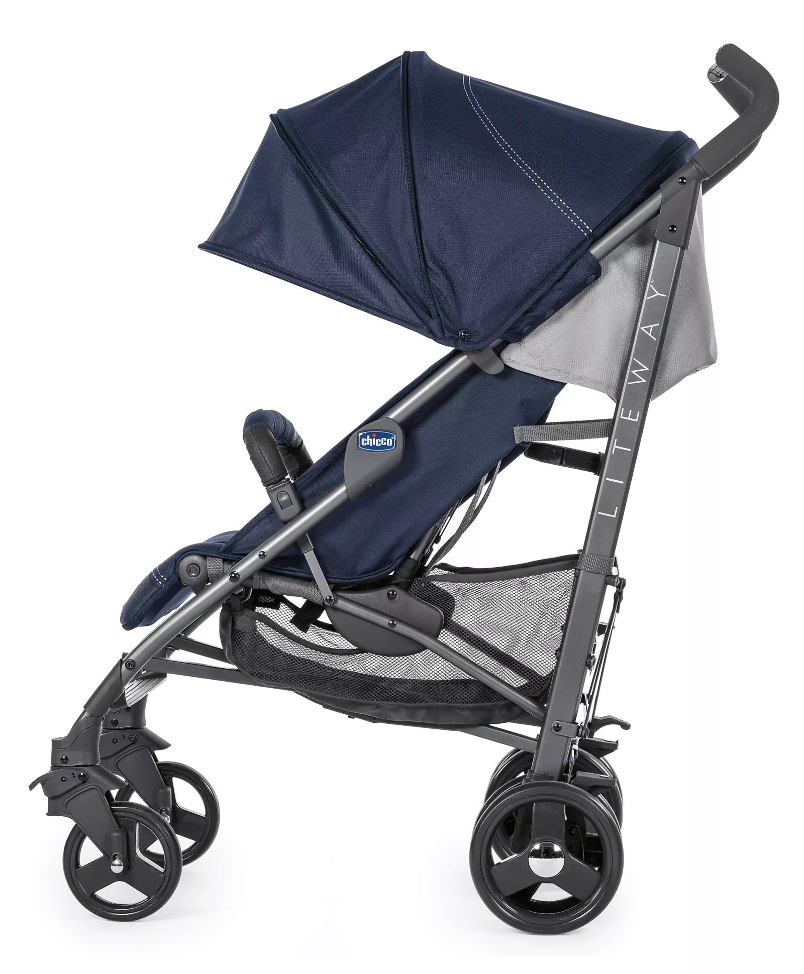 Chicco Lite Way 3 Basic Stroller Blue
