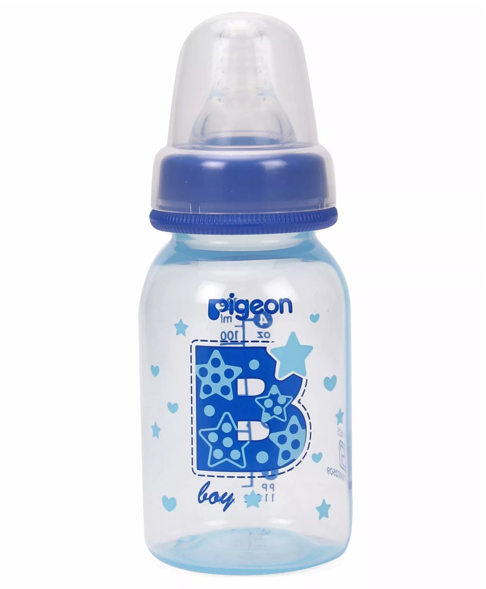 Pigeon Peristaltic Nursing Bottle Kpp Nipple S - 120 ml (BLUE) 88007