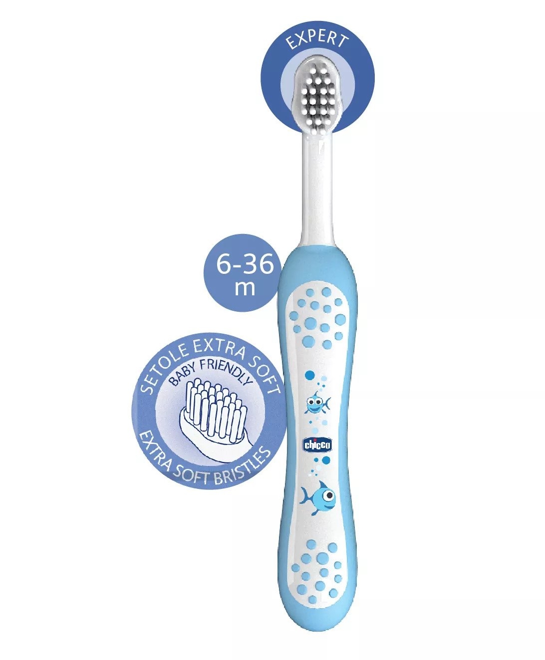 Chicco Kids Toothbrush Light Blue