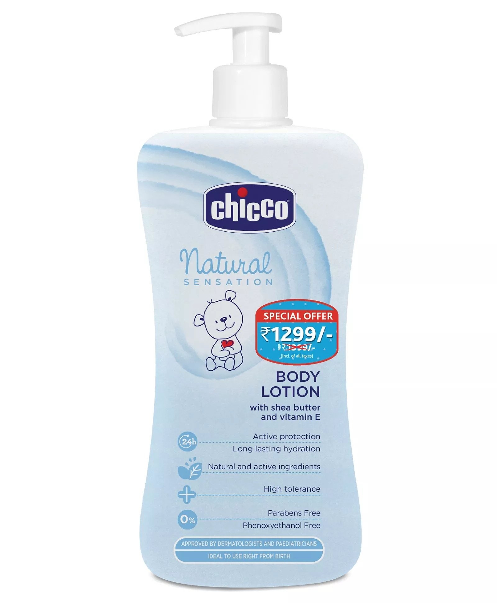 Chicco Natural Sensation Body Lotion 500 ml