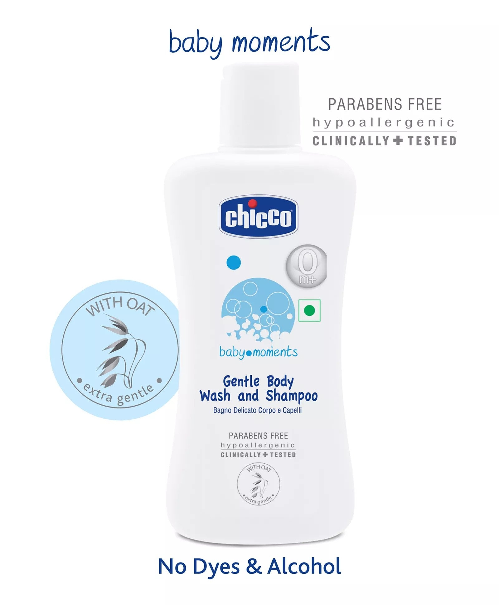 Chicco Body Wash And Shampoo 100 ml