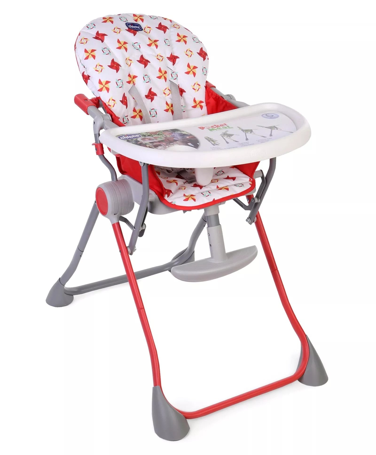 Chicco Pocket Meal High Chair Red