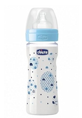 Chicco Well Being Feeding Bottle Blue 250 ml