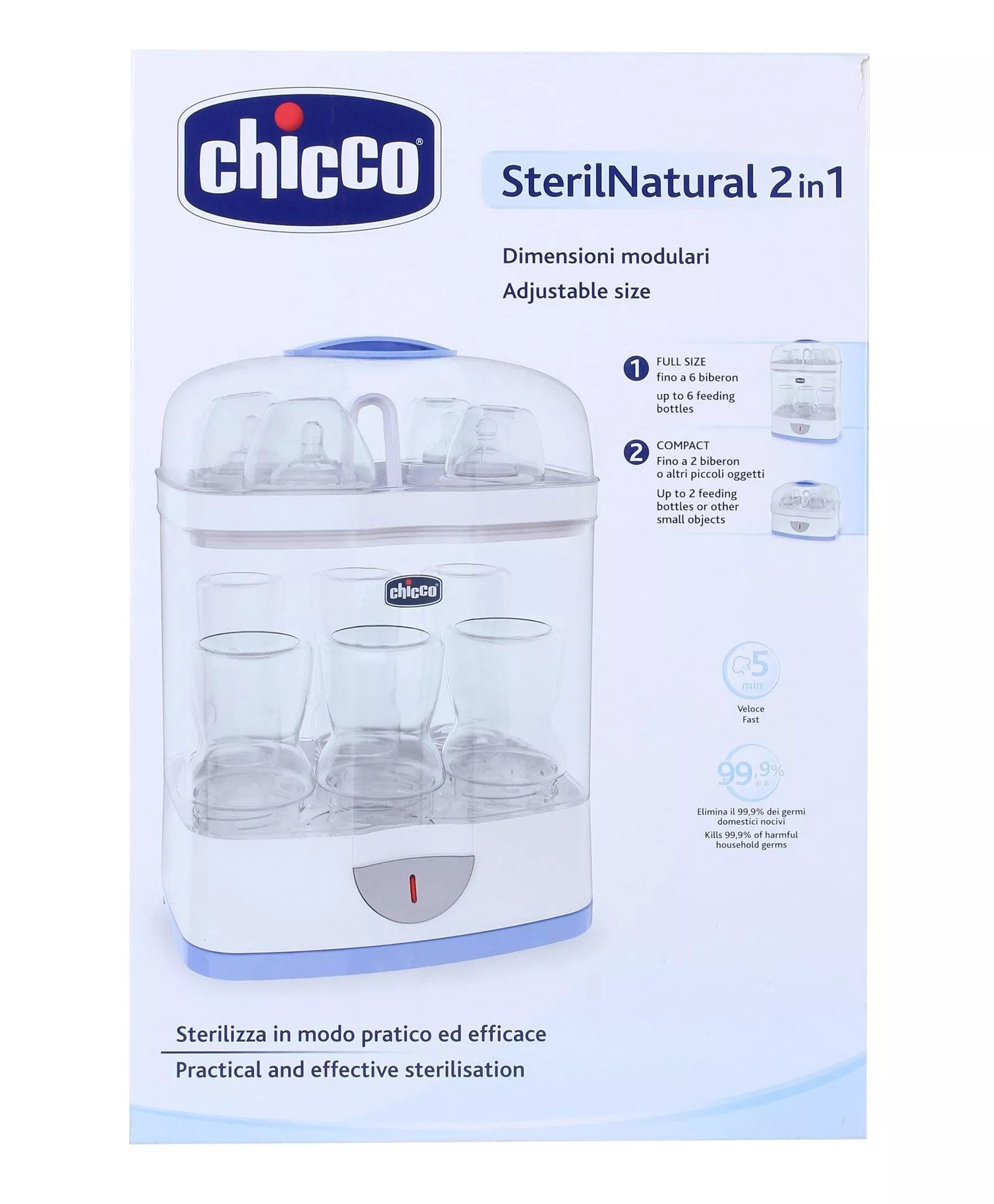 Chicco Sterilizer SterilNatural 2 in 1
