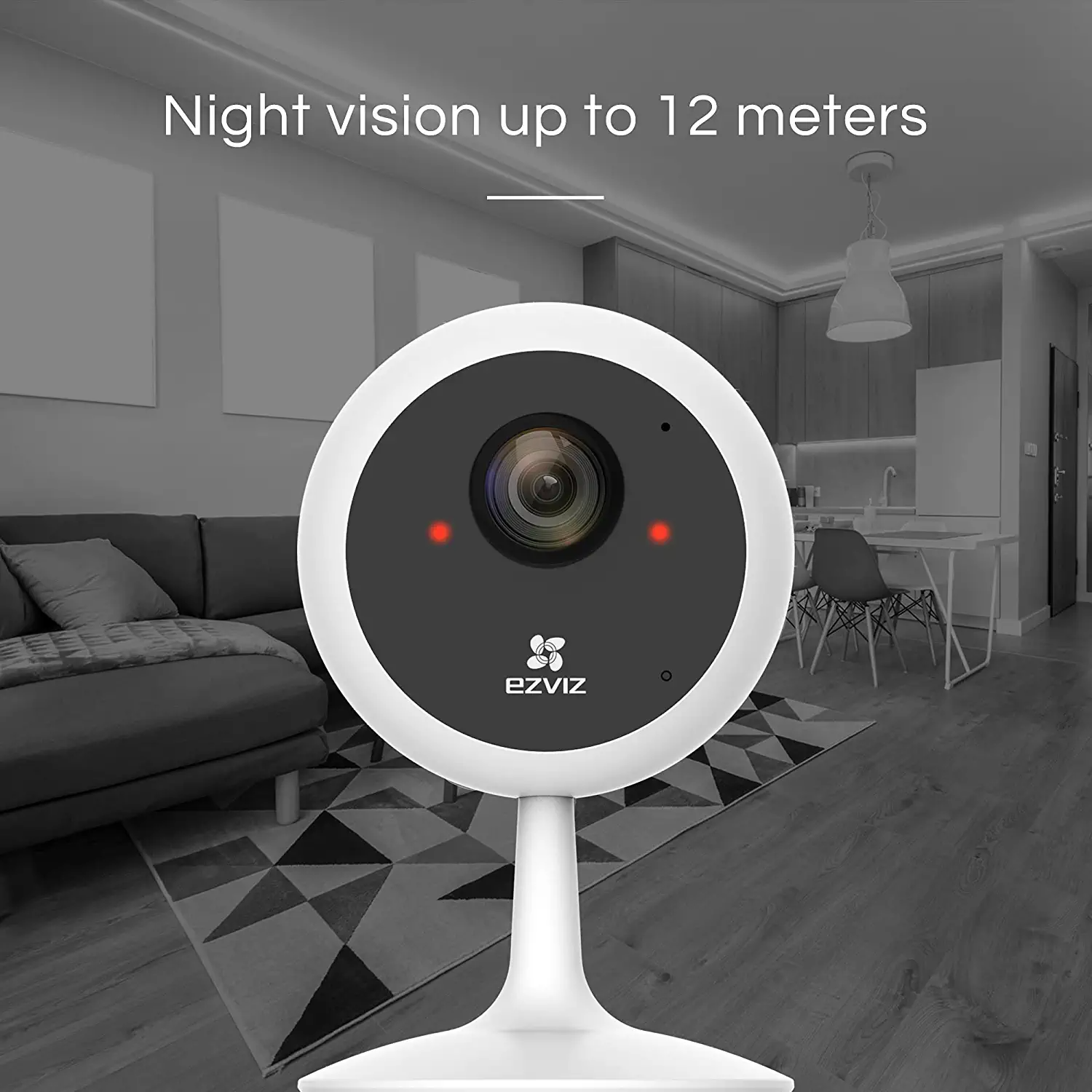 EZVIZ CS-C1C-D0-1D2WFR - 2MP C1C Indoor Wi-Fi Camera CS-C1C(1080P)