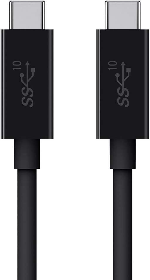 Belkin 3.1 USB-C to USB-C Cable (100W) (USB Type-C) F2CU052bt1M-BLK Black