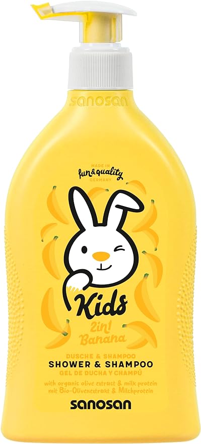 Sanosan Kids Shower & Shampoo Banana 400ml