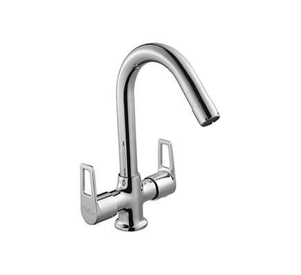 Hindware F570028 - Aspiro Sink Mixer Swivel Spout-Table Mounted