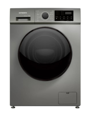 Skyworth 7Kg Front Loading Washing Machine -F7012GRU (Grey)