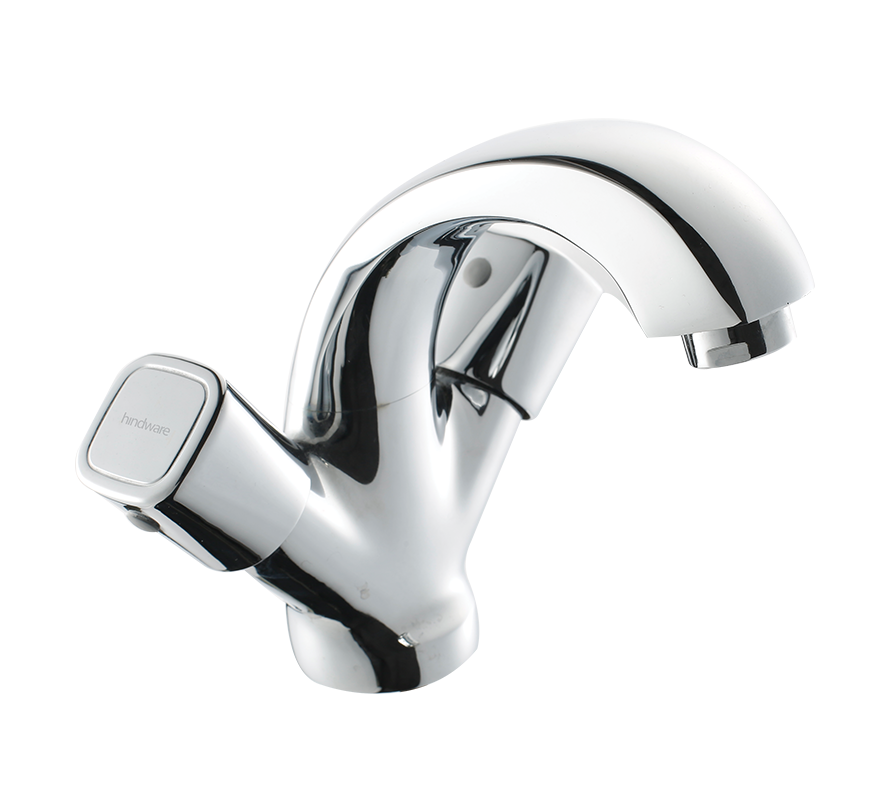 Hindware F740009 - Dove Central Hole Basin Mixer Without Popup