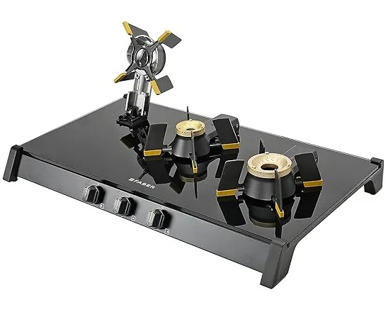 Faber Gas Hob Cooktop Genius 753 Ai Bk 106.0689.317