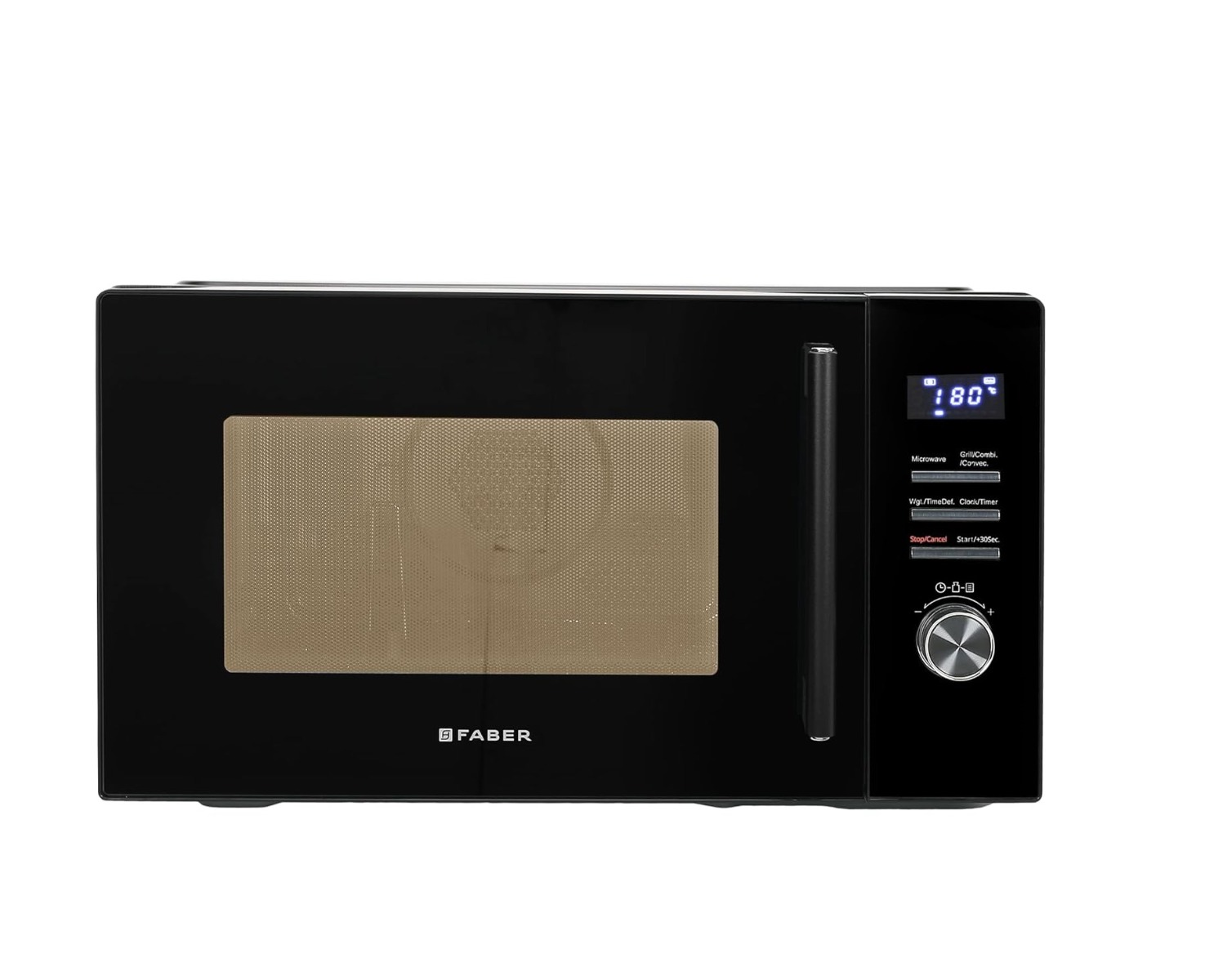 Faber FMW Instacook 30c Microwave Oven|900W|10 Auto Cook Menu|Digital Panel|Reheat & Defrost|Glass Turntable|Child Safety Lock|Easy Clean Coating|Power Level 5