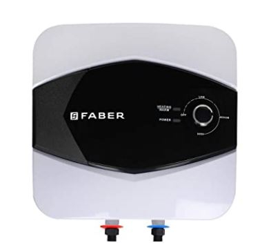 Faber 25 Ltrs Water Heater FWG GLITZ (WHITE+BLACK)