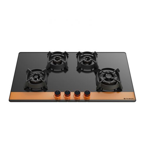 Faber Gas Stove HOB UTOPIA PRO HT 804 BR CI - 106.0679.386