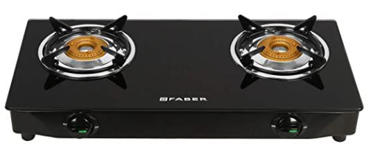 Faber 2 Burners Hob Gas Shine Plus 2BB BK  Cooktop