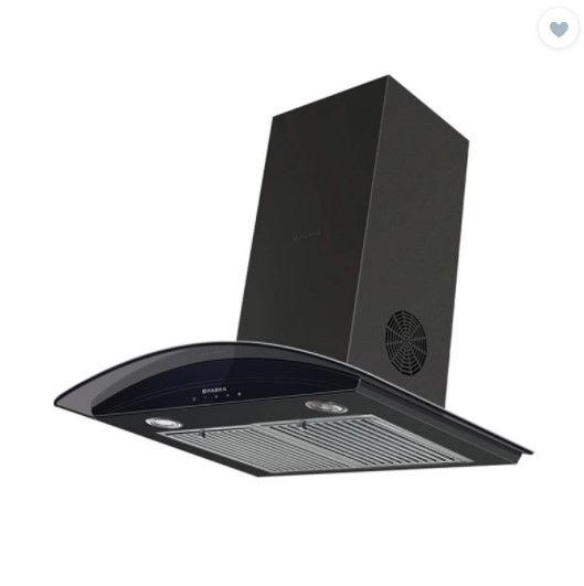 Faber Hood FEEL 3D T2S2 BK LTW  BK TC LTW 60 Chimney