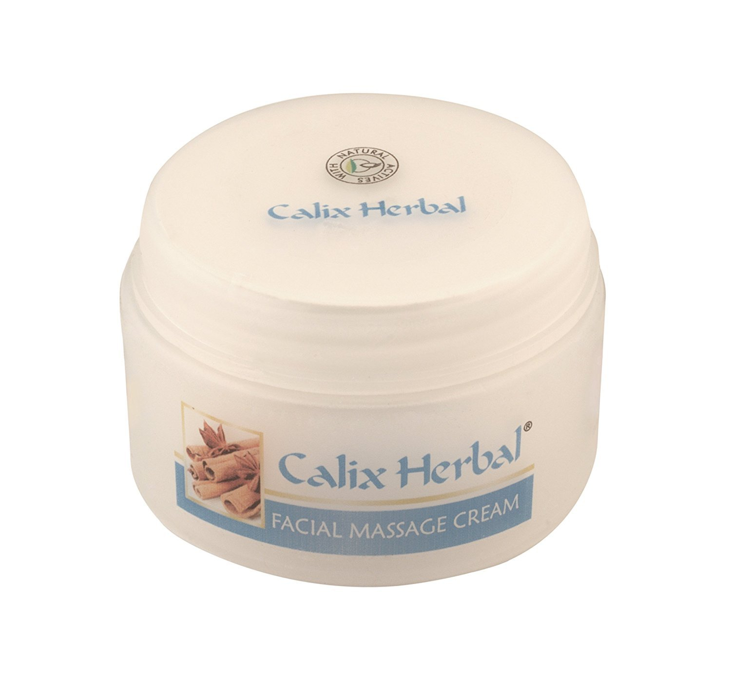Calix Herbal Facial Massage Cream for Skin Lightening, Brightening and Moisturizing, 250g