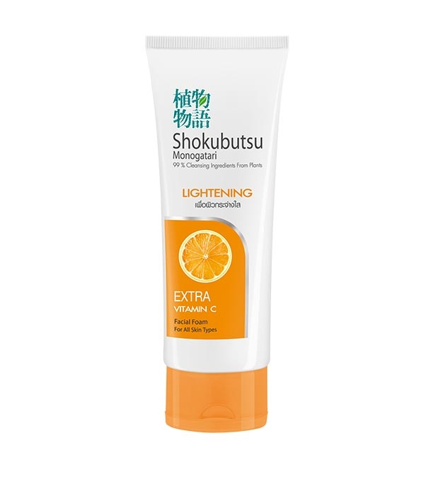 Shokubutsu Monogatari Lightening Facial Foam 100ML