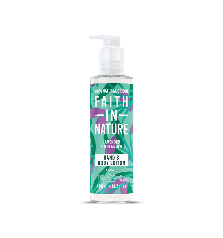 Faith in Nature Lavender & Geranium Hand & Body Lotion 400ml