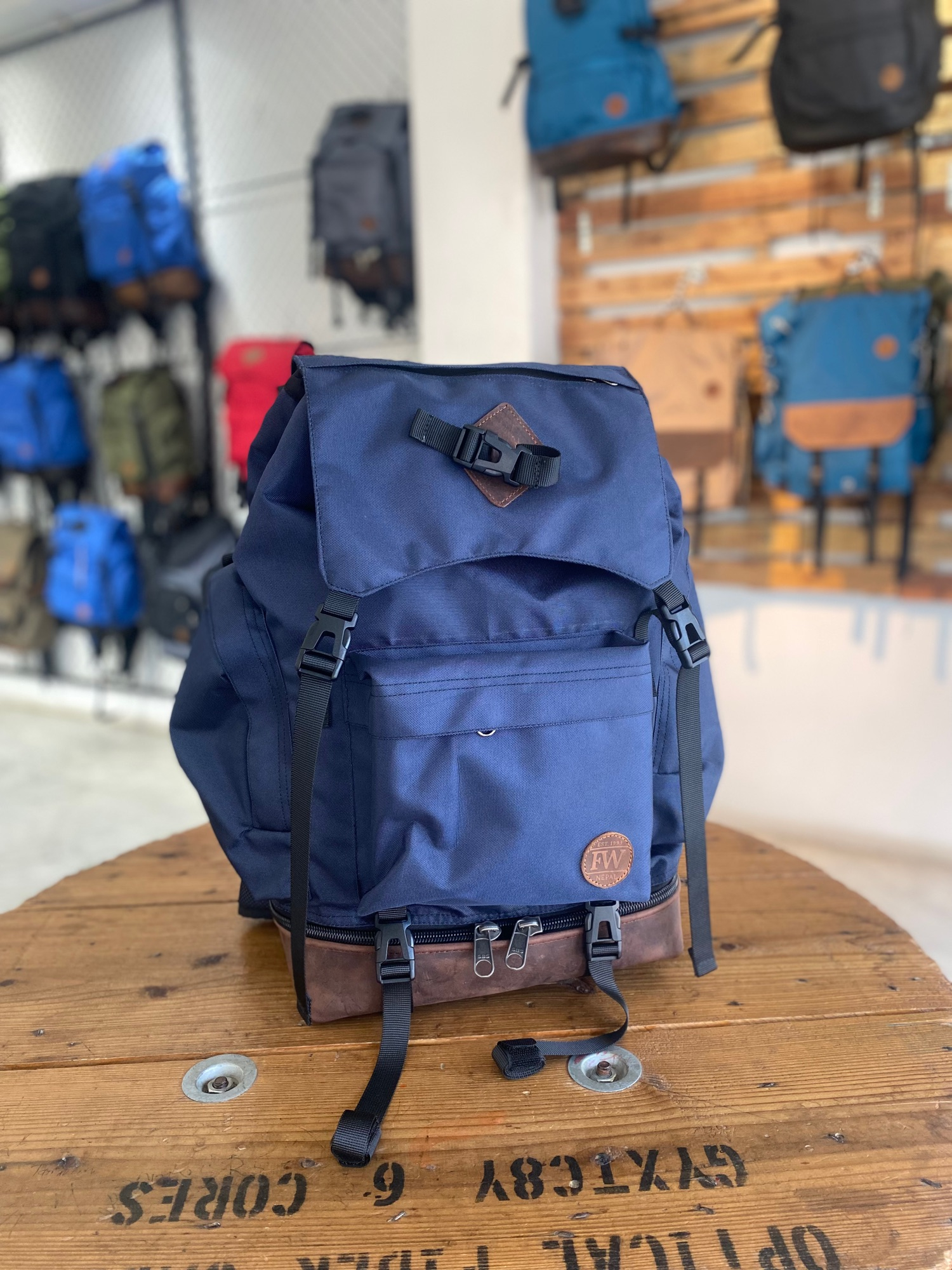 Faithworks Venture 40L Navy Blue