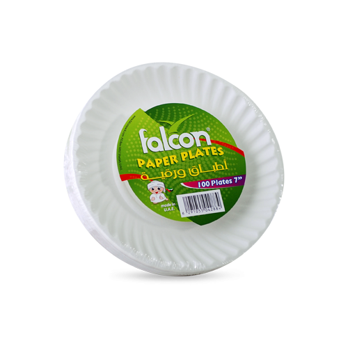 Falcon Paper Plate 7inch 100pc Small