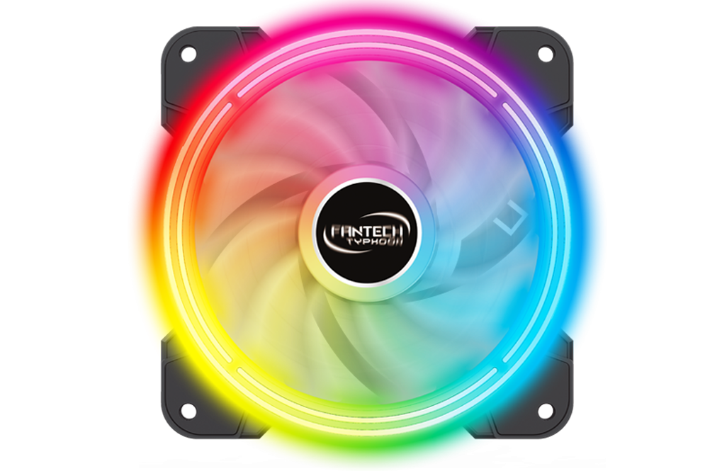 Fantech FB-302 Addressable RGB PC Fan with Remote Control  