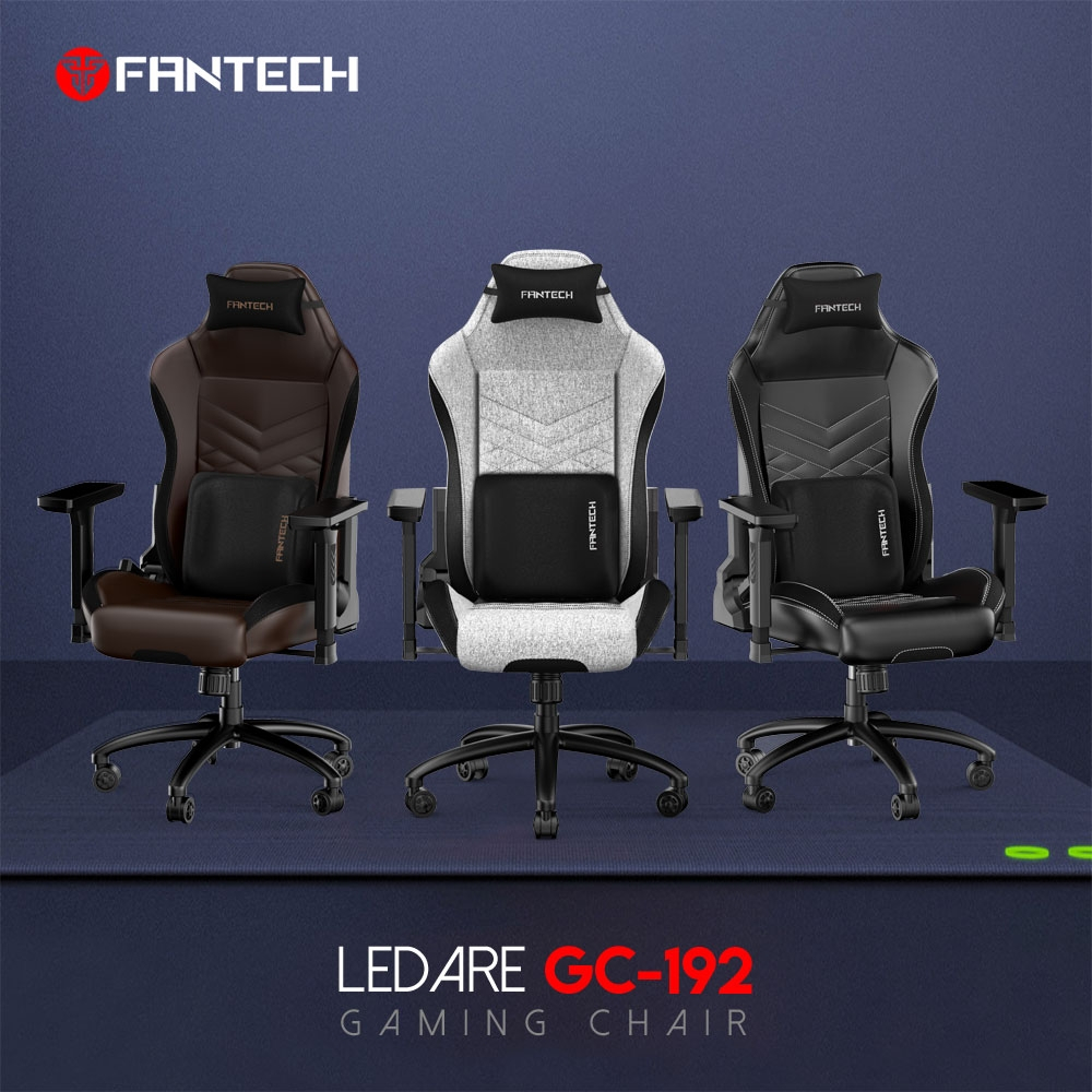 Fantech GC-192 Gaming Chair (Brown,Grey,Black)