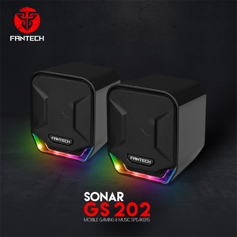 Fantech GS-202 RGB Gaming Speaker Black