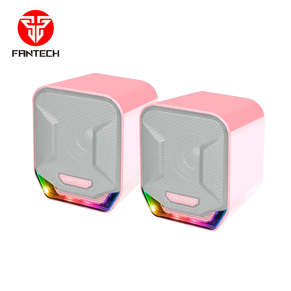 Fantech GS-202 RGB Gaming Speaker Pink