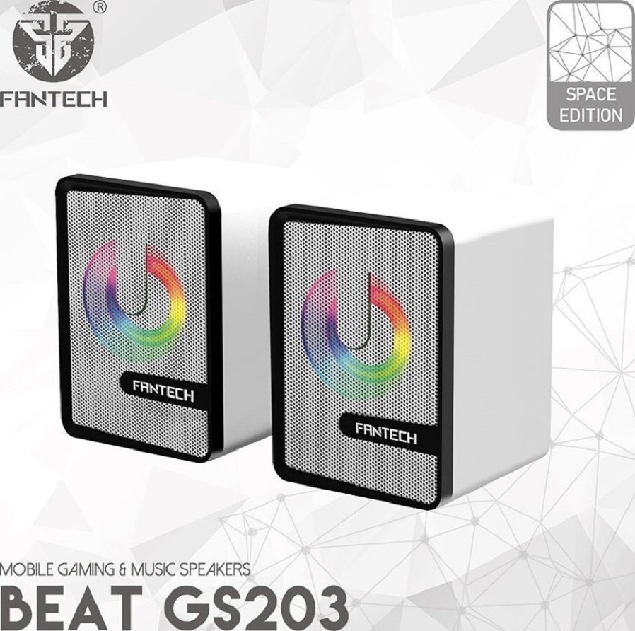 Fantech GS-203 RGB Gaming Speaker White