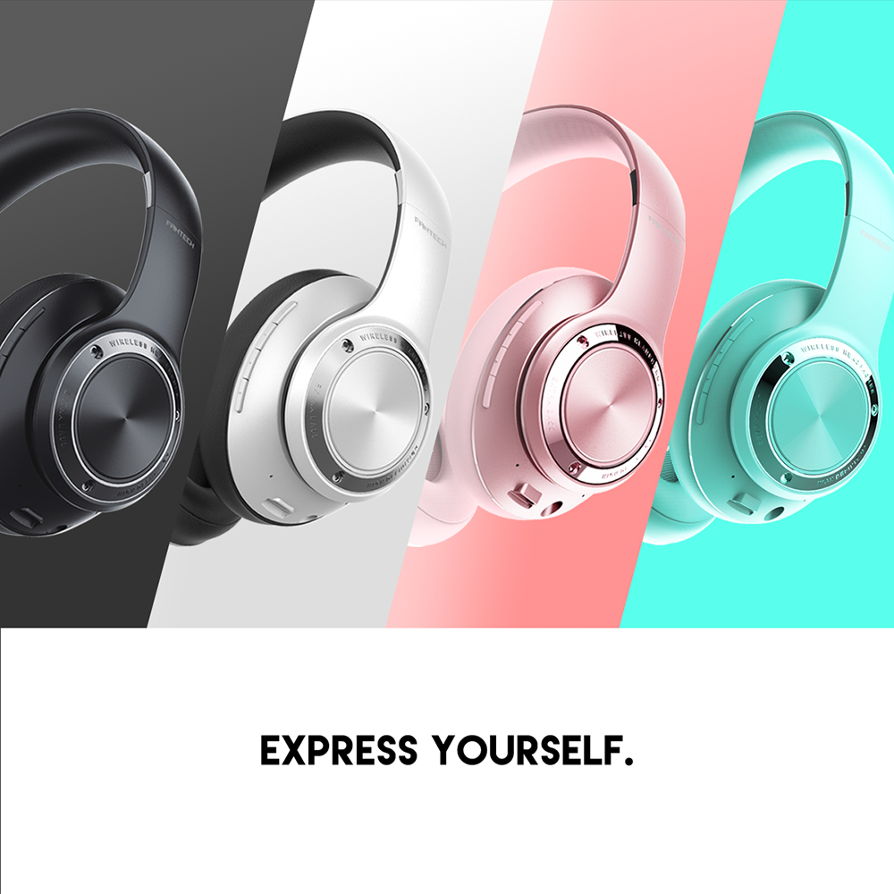 Fantech WH01 Wireless Gaming Headset (Black,White,Mint,Pink)  