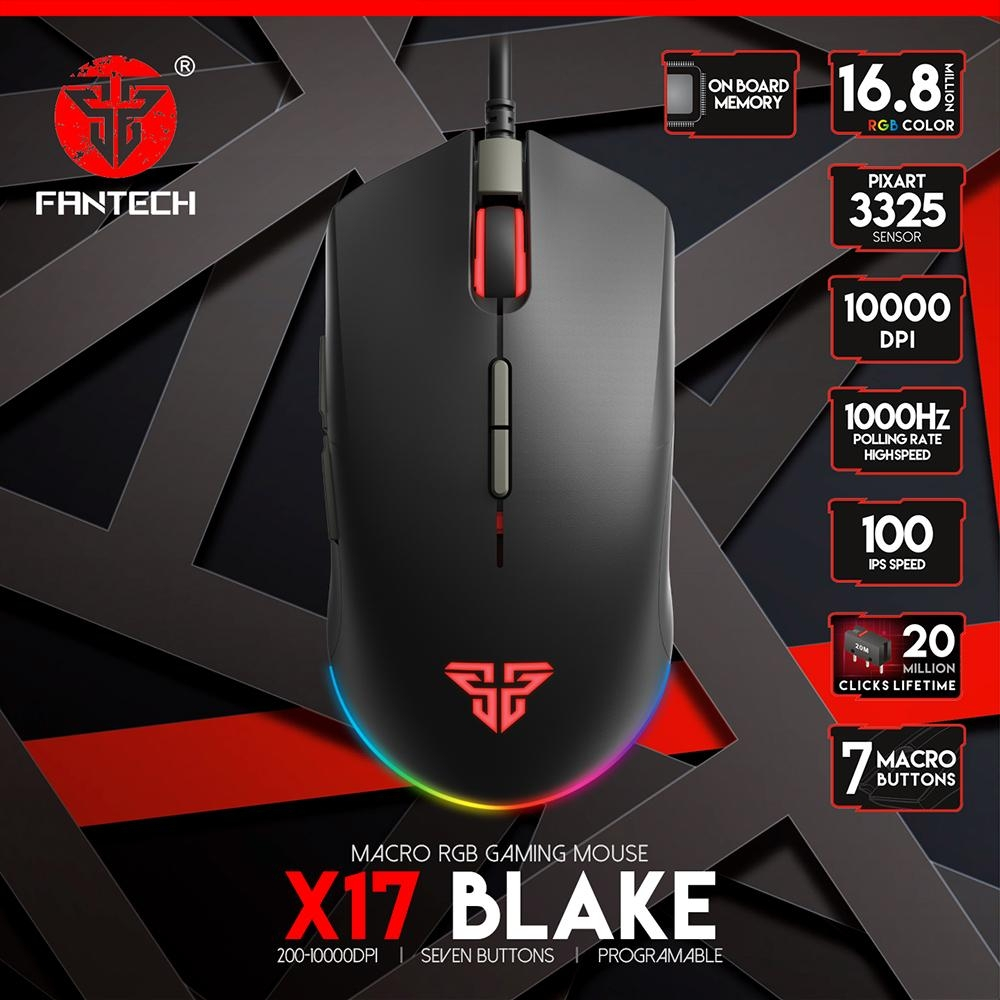 Fantech X17 Blake Professional Wired Gaming Mouse