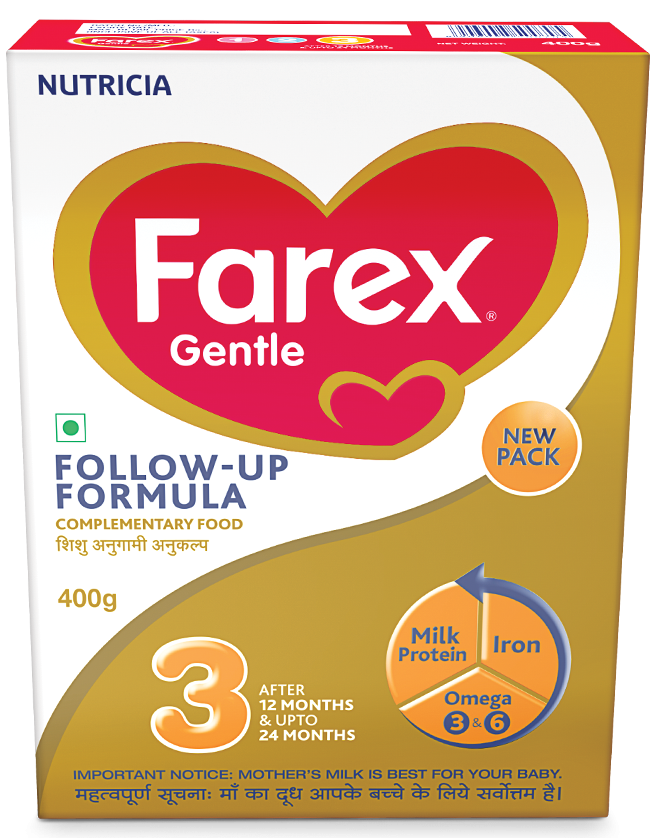 Farex Stage 3 Follow Up Formula - 400 gm