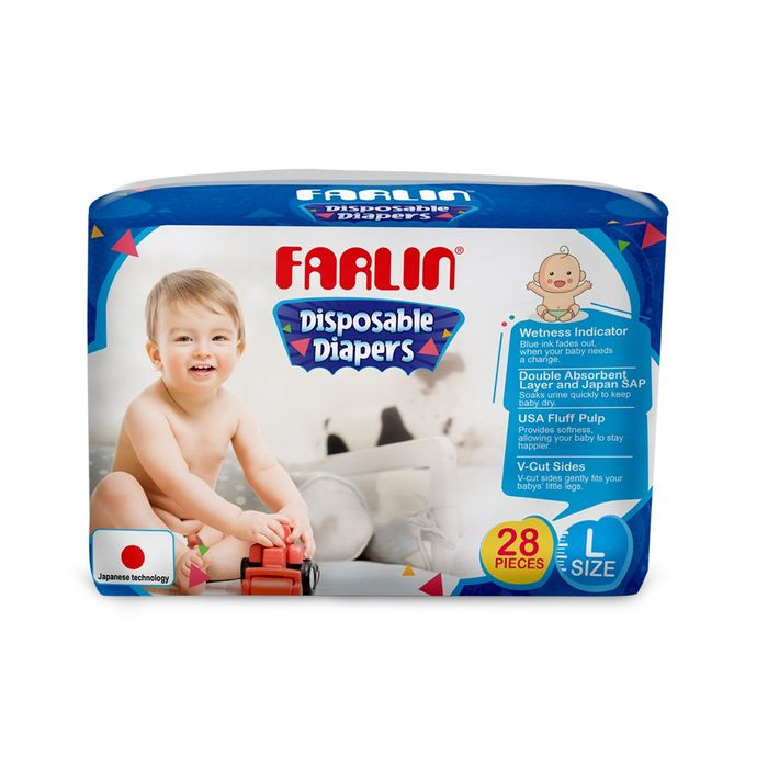 Farlin Disposable Diaper Pants Large 28 Pcs DF-003B