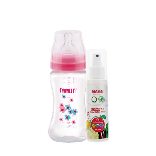 Farlin Feeding Bottle/Bottle Wash Combo