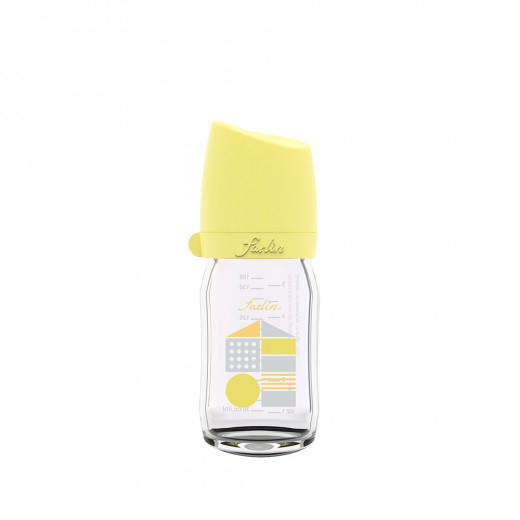 Farlin Heat Resistantα Glass Feeding Bottle 160ml AB-32011