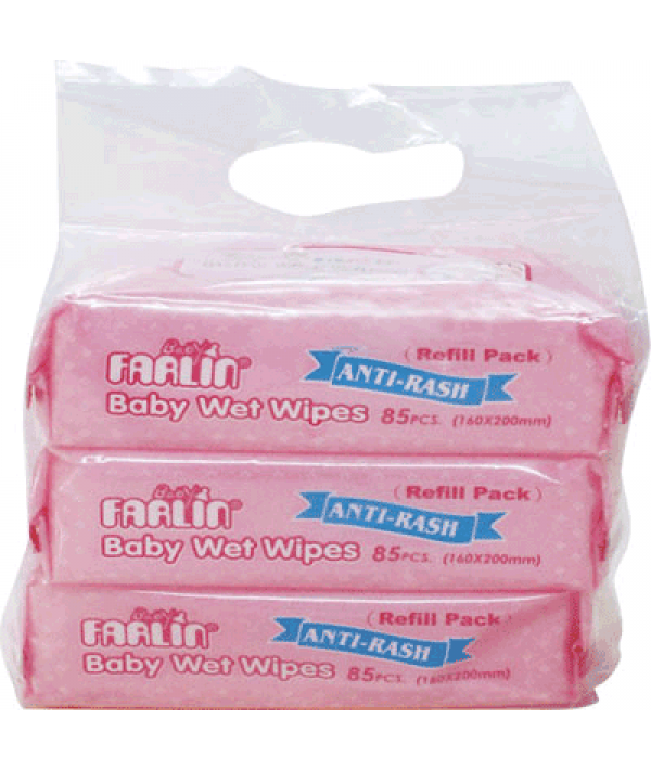 Farlin Wet Wipes 85s Anti Rash (3 pack) DT-006A-3