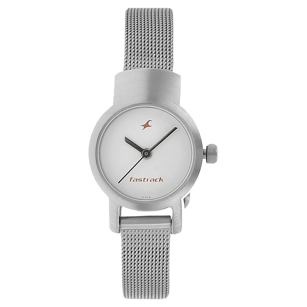 Fastrack Upgrade-Core Analog White Dial Women's Watch 2298SM02