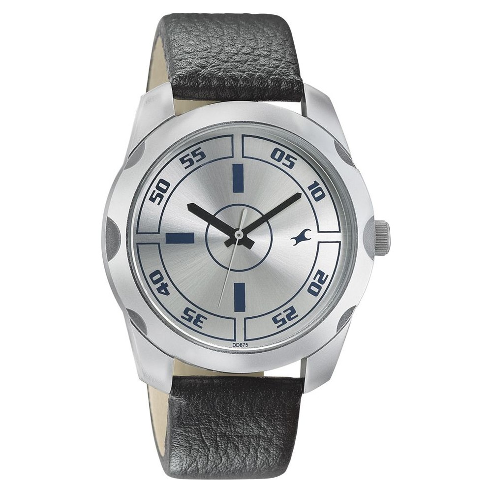 Fastrack Titan Men's Casual Analog Silver Dial Watch 3123SL01