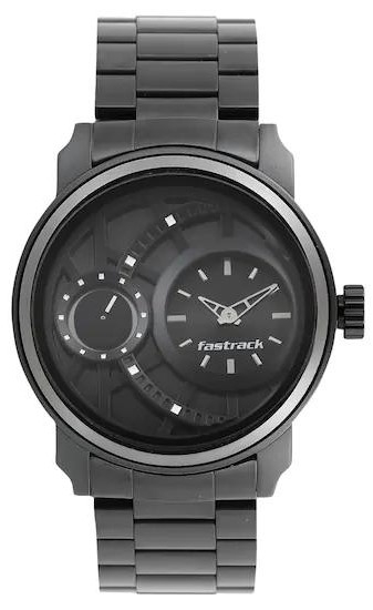 Fastrack Analog Black Dial Watch For men 3147KM01