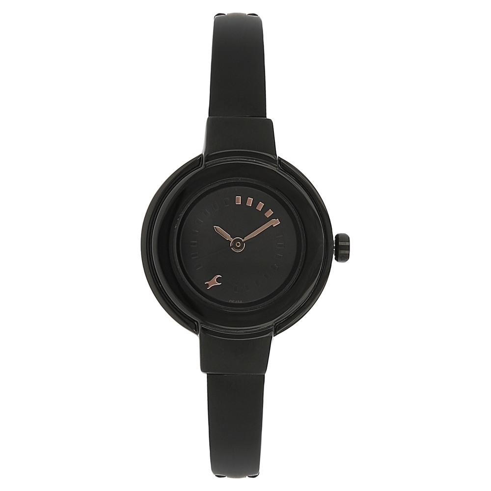 Fastrack Analogue Black Dial Women's Watch 6113NM01