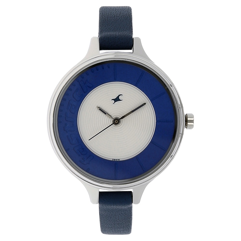 Fastrack Analog Silver Dial Women's Watch 6122SL01