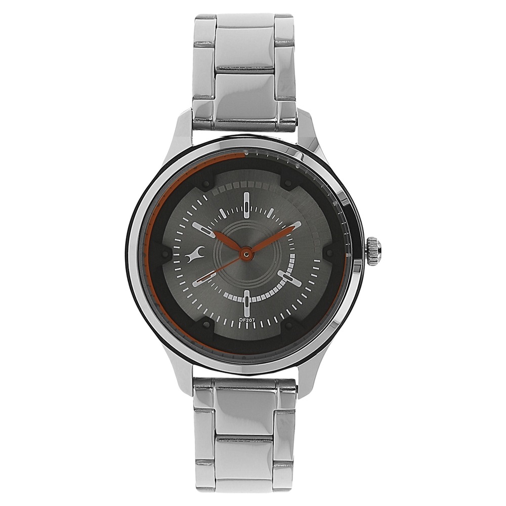 Fastrack Analogue Grey Dial Women's Watch 6138SM01