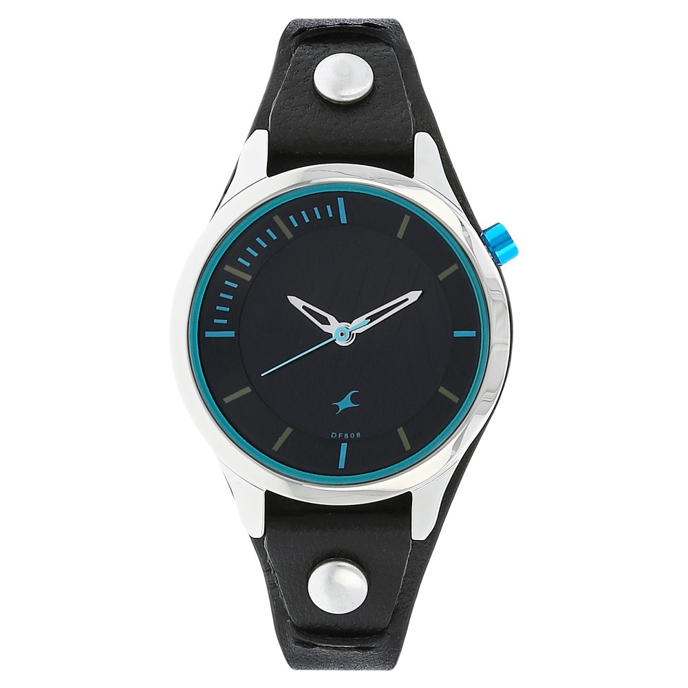 Fastrack Analog Black Dial Women's Watch 6156SL01