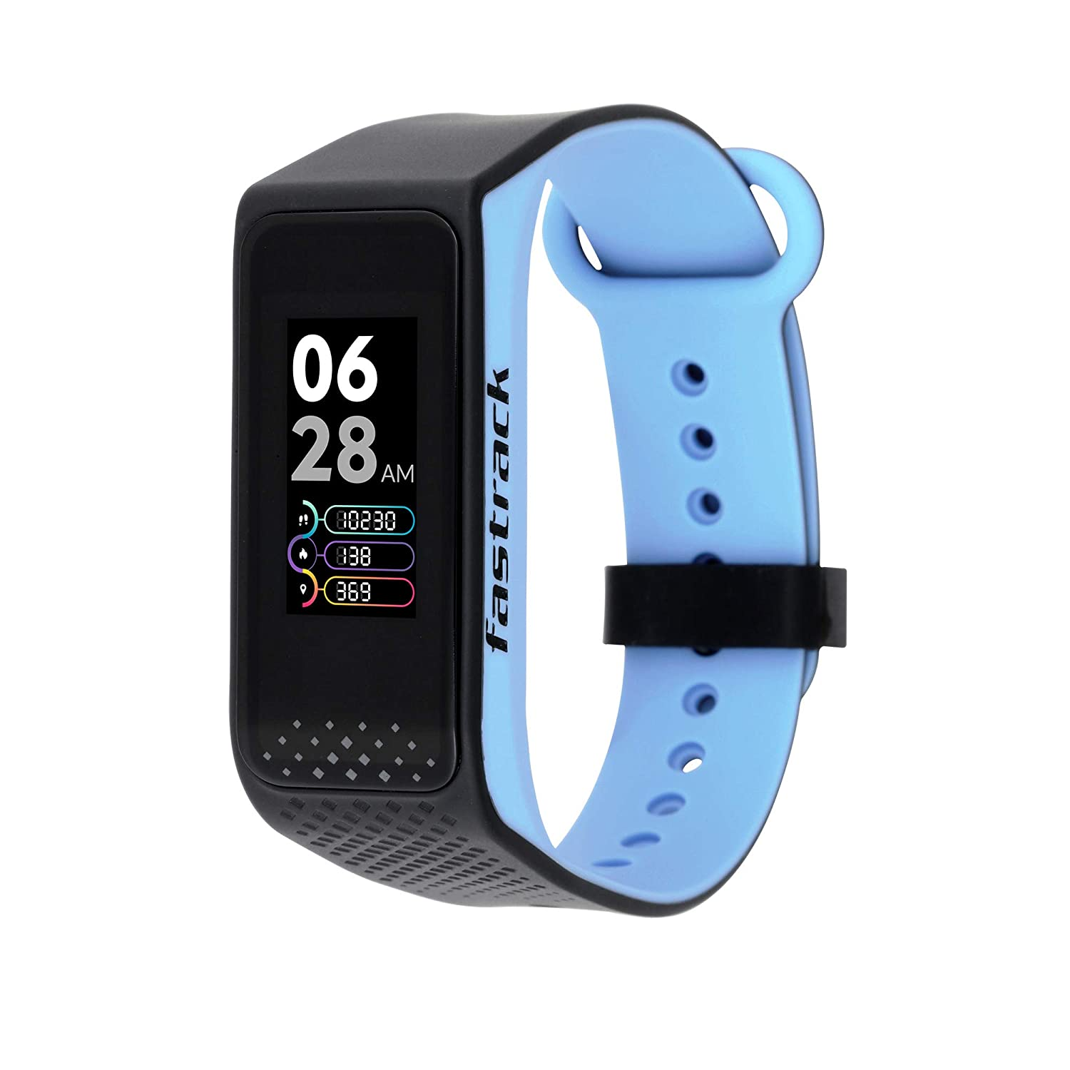 Fastrack Reflex 3.0 Unisex Activity Tracker - Full Touch, Color Display, Heart Rate Monitor, Dual- Tone Silicone Strap and up to 10 Days Battery Life