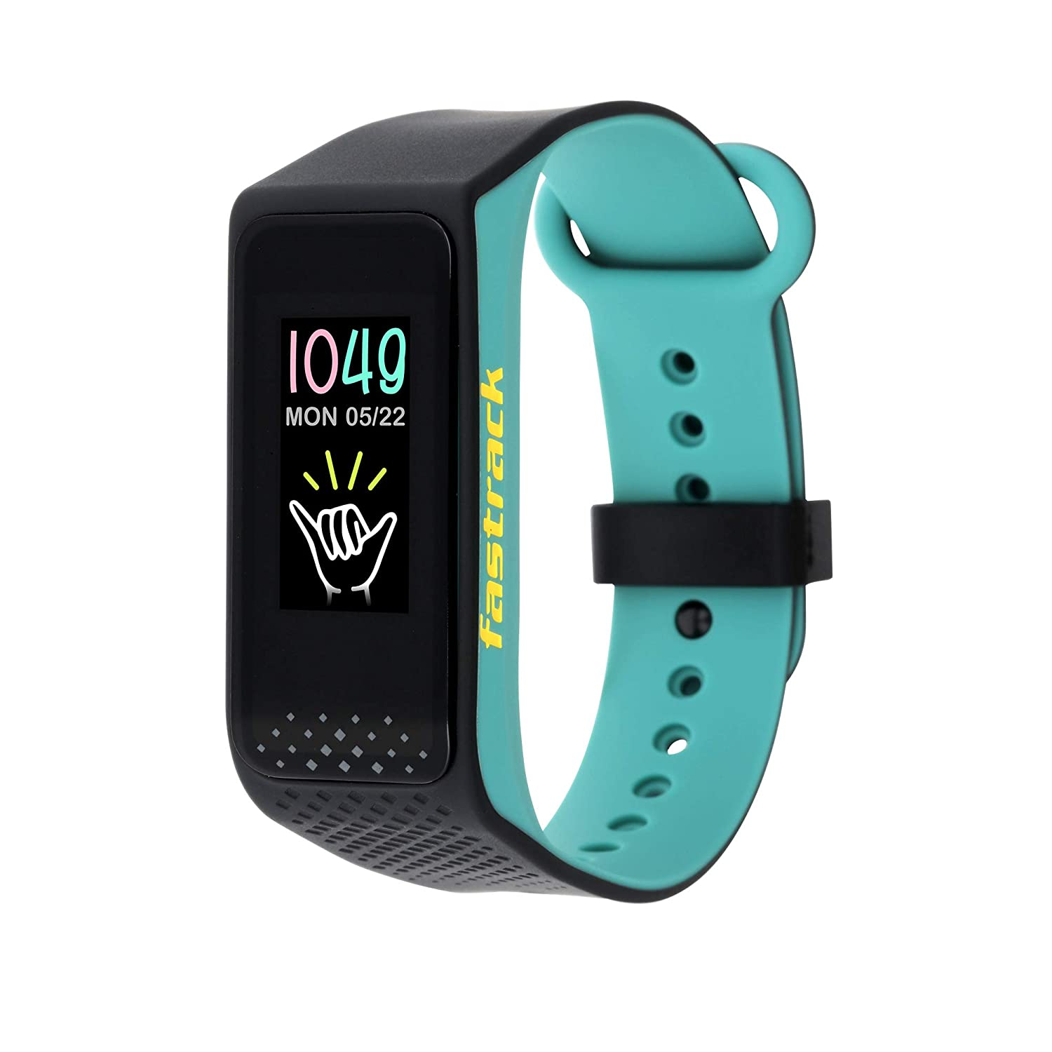 Fastrack Reflex 3.0 Unisex Activity Tracker - Full Touch, Color Display, Heart Rate Monitor, Dual- Tone Silicone Strap and up to 10 Days Battery Life