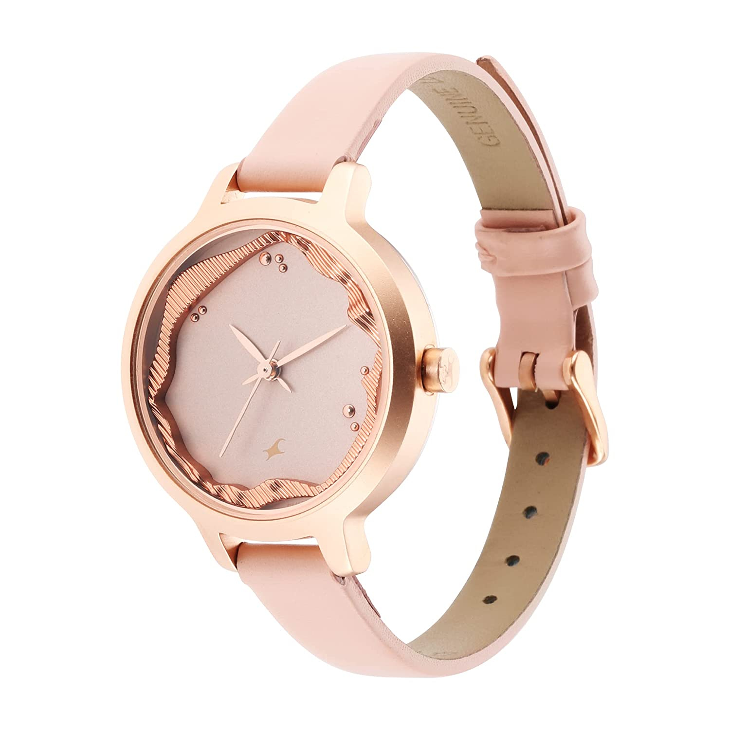 Fastrack Analog Pink Dial Women's Watch-6260wl01