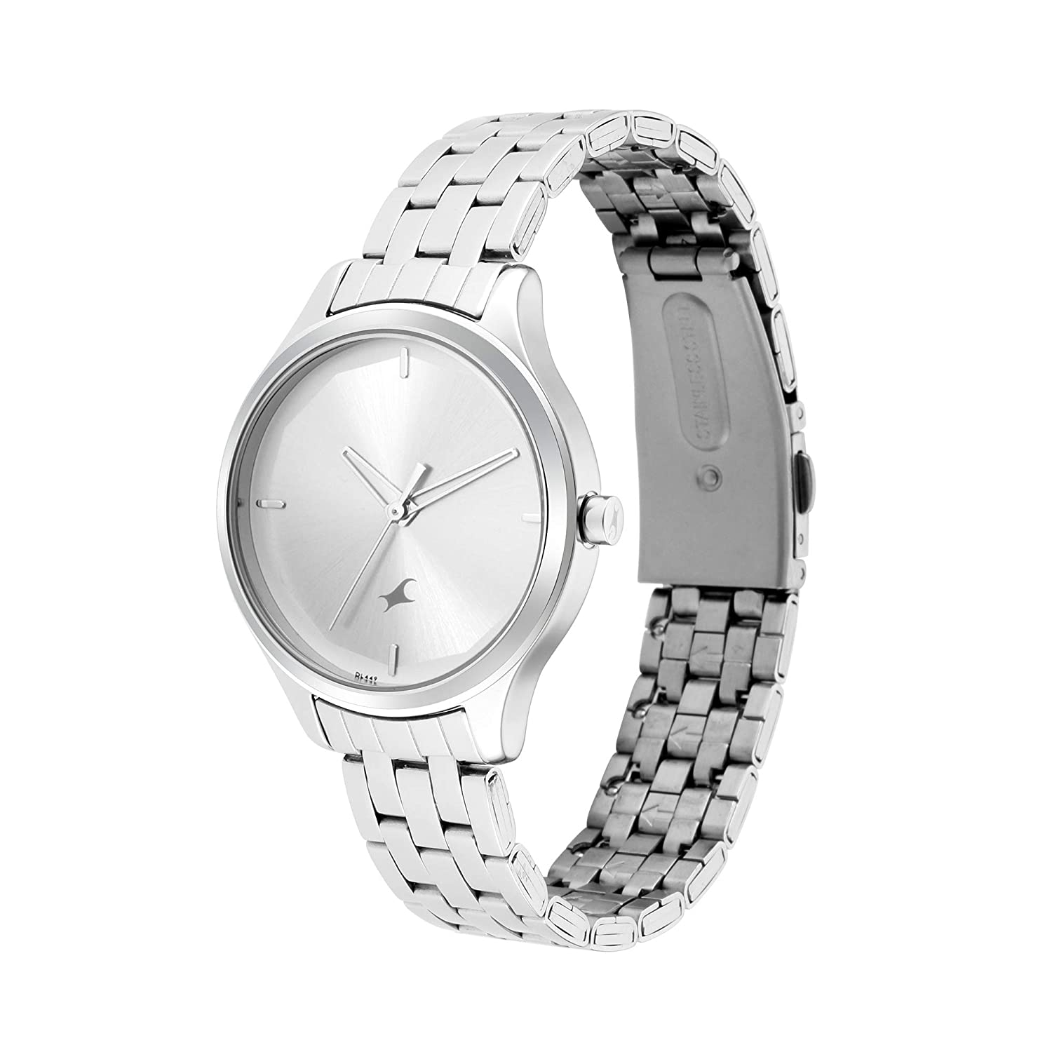 Fastrack Casual Analog Silver Dial Women's Watch-6248sm01
